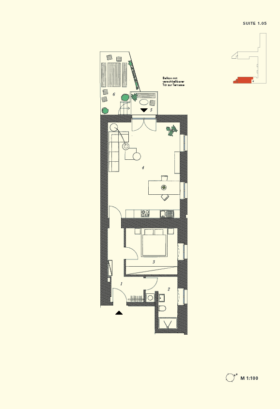 Palais de Gontard Suite 1.05