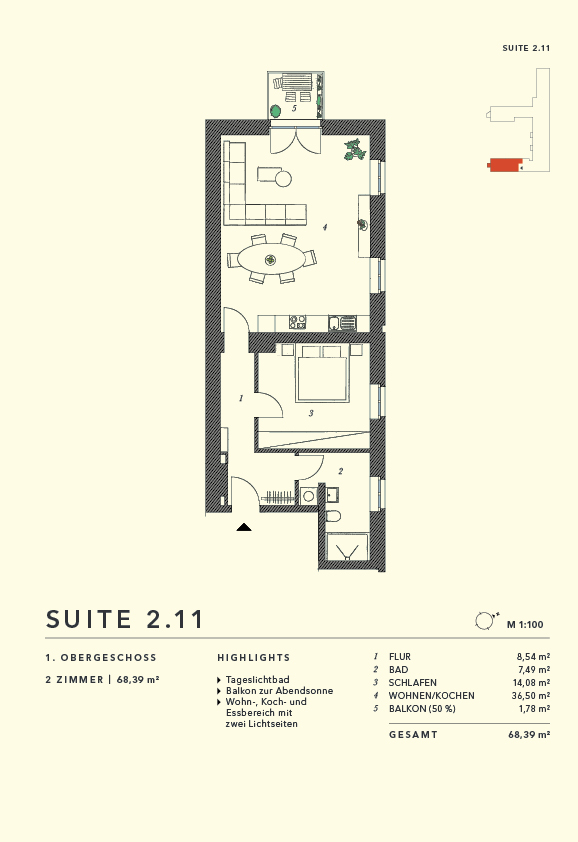 Palais de Gontard Suite 2.11