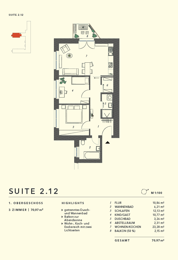 Palais de Gontard Suite 2.12