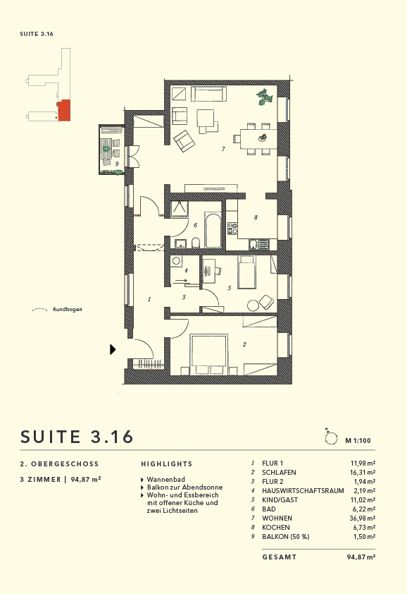 Palais de Gontard Suite 3.16