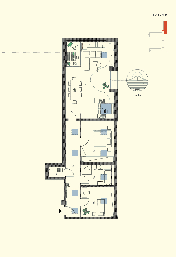 Palais de Gontard Suite 4.19